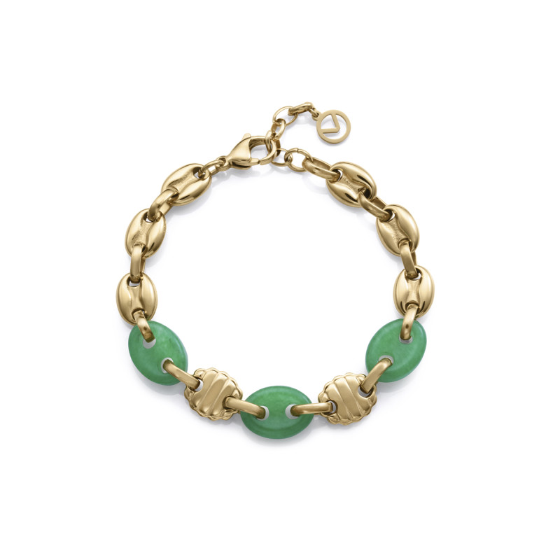 Pulsera Viceroy Acero Ip Dorado Mujer 14274P01016 | 55,00 € | Joyería Flores