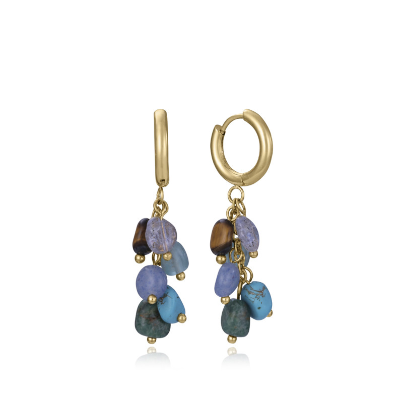 Pendientes Viceroy Acero Dorado Mujer 14276E01016 | 39,00 € | Joyería Flores