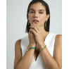 Pulsera Viceroy Fashion verde trenzada  14285P01016 | 49,00 € | Joyería Flores