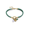 Pulsera Viceroy Fashion verde trenzada  14285P01016 | 49,00 € | Joyería Flores