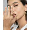 Anillo Viceroy Acero Ip dorado abierto 14295A01612 | 29,00 € | Joyería Flores