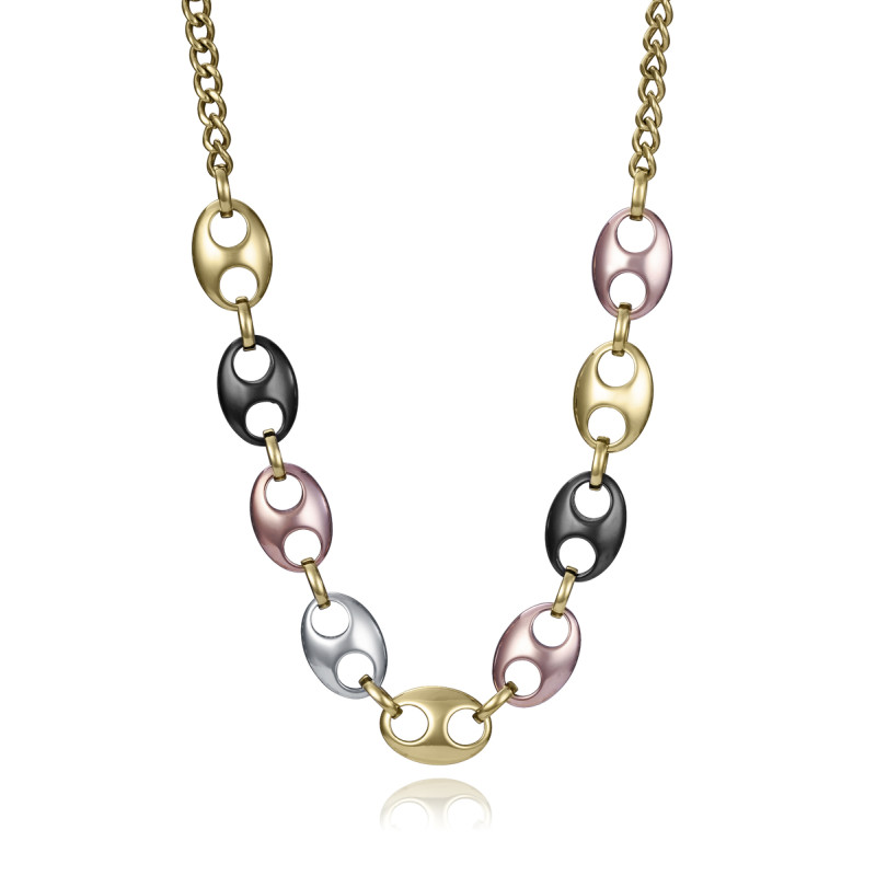 Collar Viceroy Calabrote Acero IP Dorado 15174C01019 | 59,00 € | Joyería Flores