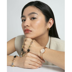 Pulsera Viceroy Calabrote Acero IP Dorado 15174P01019 | 55,00 € | Joyería Flores
