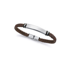 Pulsera Viceroy Acero y Piel Marrón 15180P01011 | 15180P01011 | 35,00 € | Viceroy