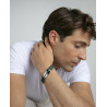 Pulsera Viceroy Acero y Piel Verde 15180P01016 | 35,00 € | Joyería Flores