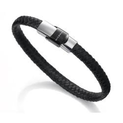 Pulsera Viceroy Trenzada Acero y Piel 6097P09010 | 6097P09010 | 29,00 € | Viceroy