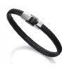 Pulsera Viceroy Trenzada Acero y Piel 6097P09010 | 29,00 € | Joyería Flores