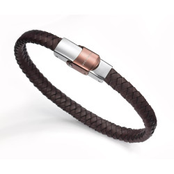 Pulsera Viceroy Trenzada Acero y Piel 6097P09011 | 6097P09011 | 29,00 € | Viceroy