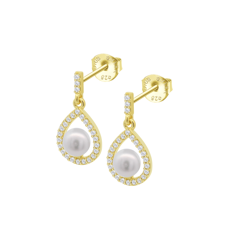 Pendientes Lotus Silver Dorado Mujer LP3198-4/2 | 39,90 € | Joyería Flores