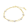 Pulsera Lotus Silver Dorada Pearls LP3477-2/2 | 39,90 € | Joyería Flores