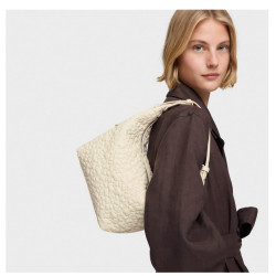 Bolso hombro mediano beige TOUS Puffy 2002304901 | 169,00 € | Joyería Flores