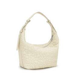 Bolso hombro mediano beige TOUS Puffy 2002304901 | 169,00 € | Joyería Flores