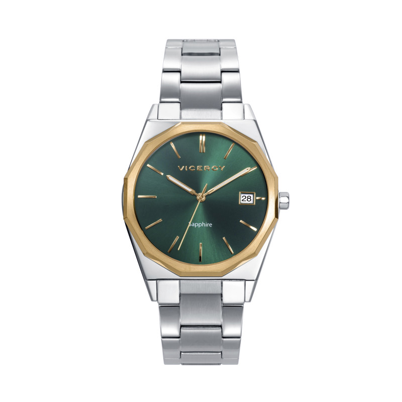 Reloj Viceroy Hombre Cristal Zafiro 42449-67 | 179,00 € | Joyería Flores