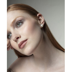 Pendientes Viceroy Perla y Circonitas Omega | 45,00 € | Joyería Flores