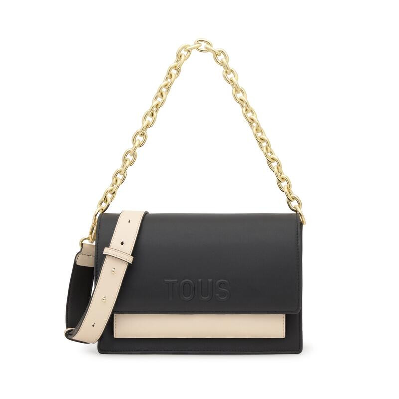 Bandolera Tous M. Audree negra Kaos 2002287651 | 179,00 € | Joyería Flores