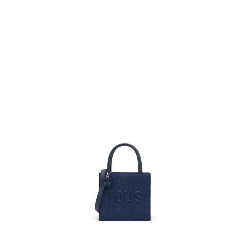 Bolso mini cube azul TOUS Brenda Denim 2002304735 | 99,00 € | Joyería Flores Bolso mini cube azul TOUS Brenda Denim 2002304735 | 99,00 € | Joyería Flores
