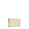Clutch Tous beige gris Audree Saffiano 2002286901 | 99,00 € | Joyería Flores