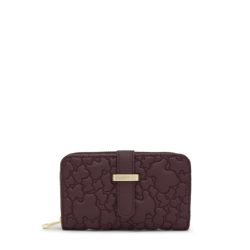 Billetera Tous burdeos Bridge Puffy 2002304621 | 89,00 € | Joyería Flores Billetera Tous burdeos Bridge Puffy 2002304621 | 89,00 € | Joyería Flores