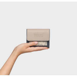 Cartera Tous Flap gris fosc Kaos Icon 2002288045 | 89,00 € | Joyería Flores