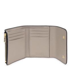 Cartera Tous Flap gris fosc Kaos Icon 2002288045 | 89,00 € | Joyería Flores