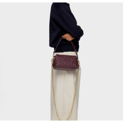 Mini bolso burdeos TOUS Puffy Bear 2002305021 | 149,00 € | Joyería Flores
