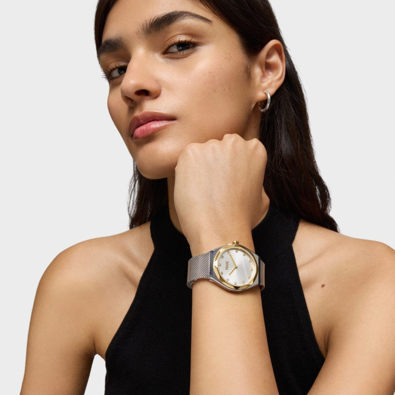 Reloj Tous Acero Karat Round Mesh 3000141700 156,20 €