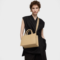 Shopper mediano arena TOUS Brenda 2002192144 | 169,00 € | Joyería Flores