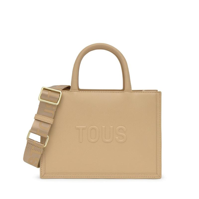 Shopper mediano arena TOUS Brenda 2002192144 | 169,00 € | Joyería Flores