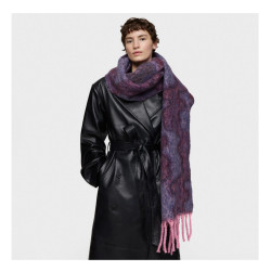 Bufanda gris oscuro y burdeos TOUS Bear 2002305847 | 89,00 € | Joyería Flores