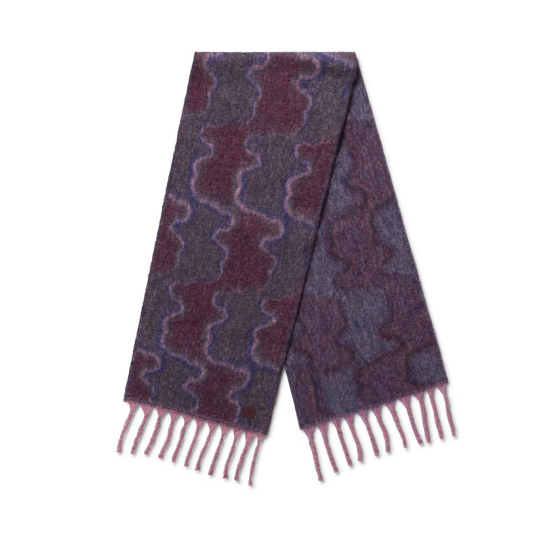 Bufanda gris oscuro y burdeos TOUS Bear 2002305847 | 89,00 € | Joyería Flores