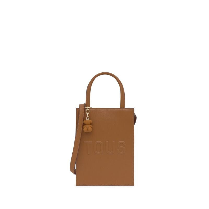Minibolso Pop camel TOUS Brenda 2002105944 | 99,00 € | Joyería Flores