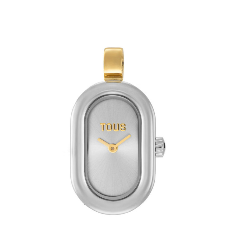 Reloj Colgante Tous Acero dorado Oval 3000145700 | 89,00 € | Joyería Flores