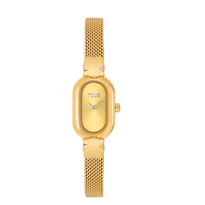 Reloj Tous joya Acero dorado Oval Icon 3000145200 | 219,00 € | Joyería Flores