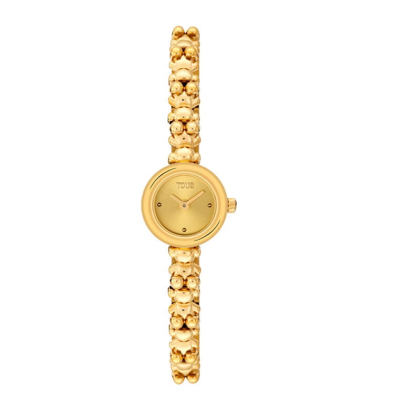 Reloj Tous Acero Dorado BoldBear Round 3000143200 | 239,00 € | Joyería Flores