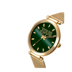 Reloj Tous Acero dorado S-Mesh Mirror 3000142600 | 199,00 € | Joyería Flores
