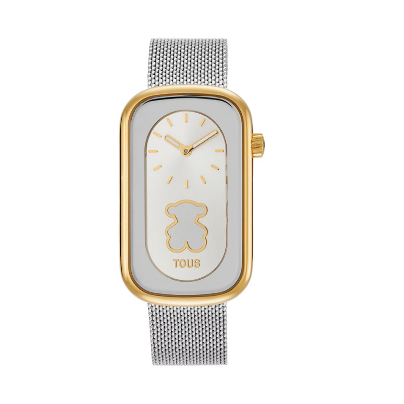 Reloj Tous Acero Bicolor Oso T-Band 3000140700 | 159,00 € | Joyería Flores