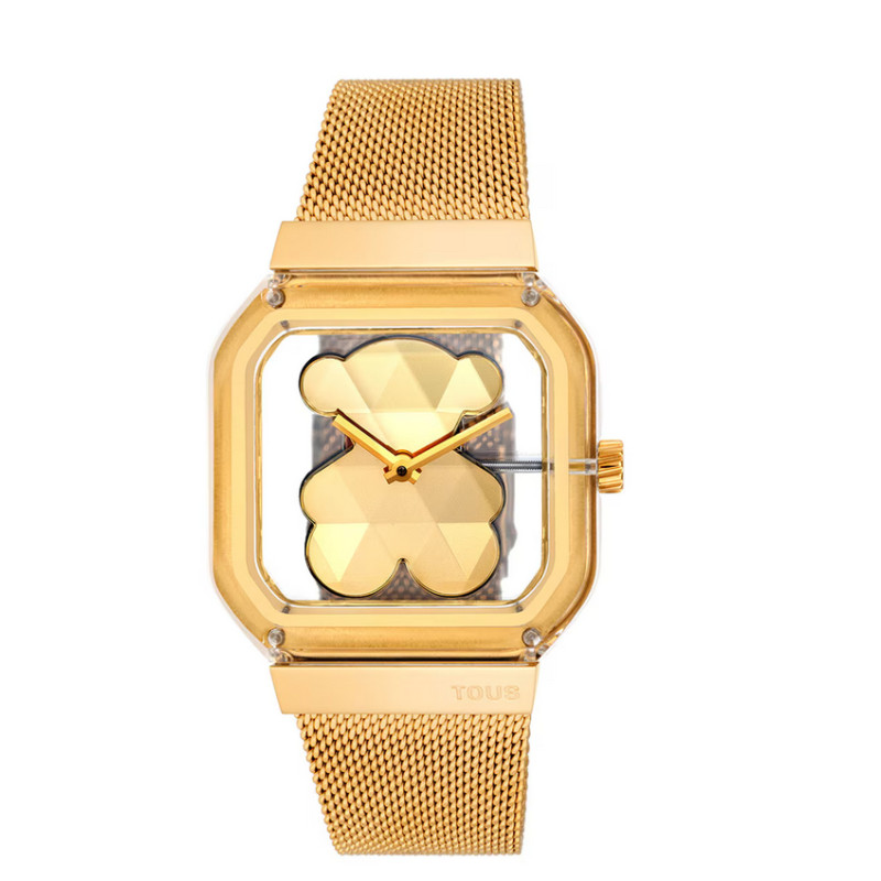 Reloj Tous Acero dorado D-Bear Party 3000143400 | 189,00 € | Joyería Flores