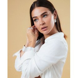Pulsera Viceroy Acero baño plata 999 Laura Escanes | 65,00 € | Joyería Flores