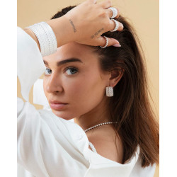 Pendientes Viceroy Acero baño plata 999 Laura Escanes | 55,00 € | Joyería Flores