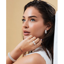 Pendientes Viceroy Acero baño plata 999 Laura Escanes | 39,00 € | Joyería Flores