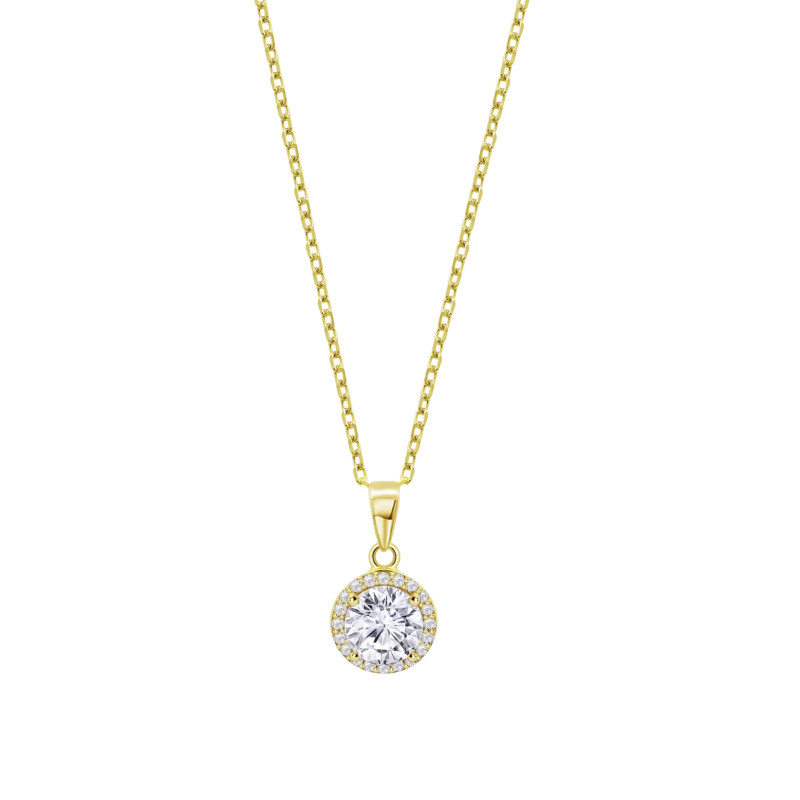 Collar Lotus Silver Plata Dorada Mujer LP3104-1/2 | 49,90 € | Joyería Flores Collar Lotus Silver Plata Dorada Mujer LP3104-1/2 | 49,90 € | Joyería Flores