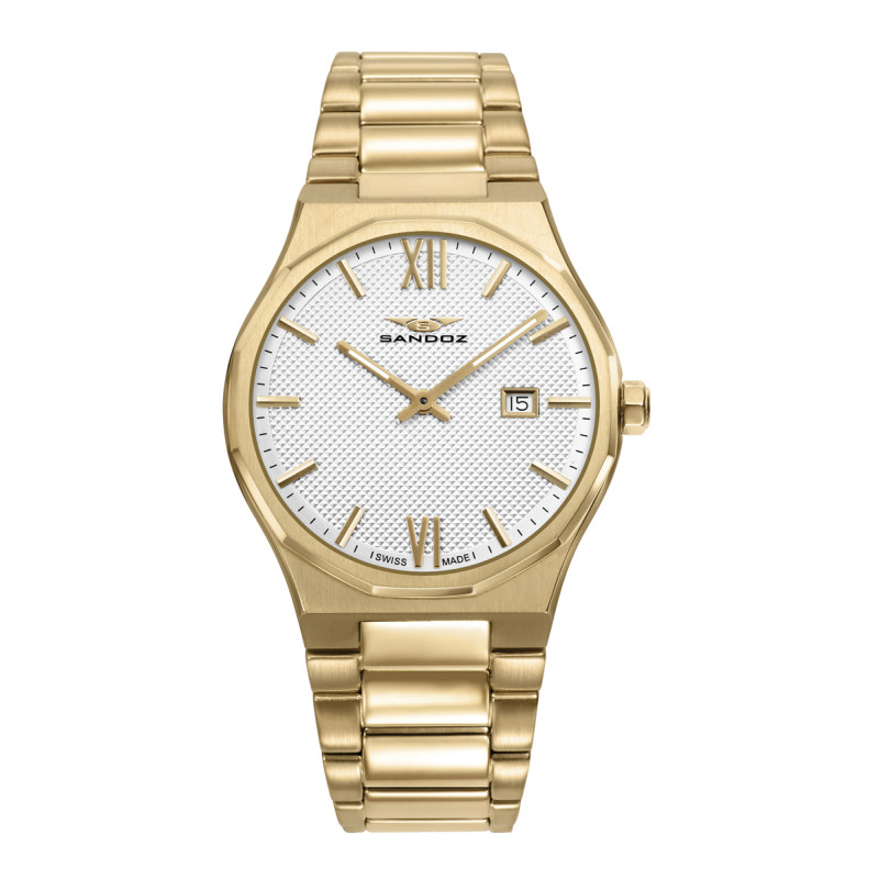 Reloj Sandoz Acero IP Dorado Hombre 83013-83 | 365,00 € | Joyería Flores Reloj Sandoz Acero IP Dorado Hombre 83013-83 | 365,00 € | Joyería Flores