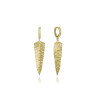 Pendientes Viceroy Plata baño oro pluma 2338E100-00 | 75,00 € | Joyería Flores Pendientes Viceroy Plata baño oro pluma 2338E100-00 | 75,00 € | Joyería Flores