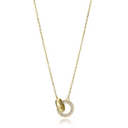 Collar Viceroy plata baño oro circonita 2353C100-30 | 2353C100-30 | 59,00 € | Viceroy