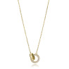 Collar Viceroy plata baño oro circonita 2353C100-30 | 59,00 € | Joyería Flores