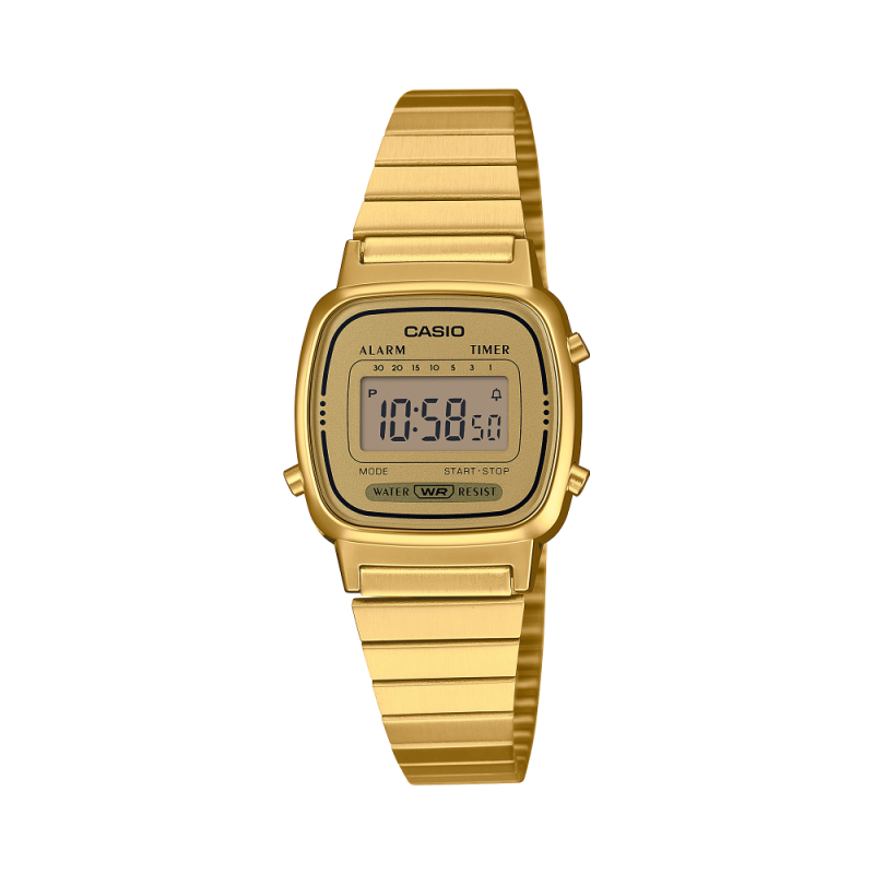 Reloj Casio Vintage Dorado Mujer LA670WEGA-9EF | 59,90 € | Joyería Flores