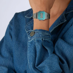 Reloj Casio Vintage Digital Azul Claro A168WEM-2EF | 49,90 € | Joyería Flores