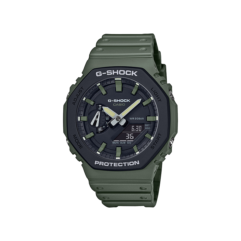 Reloj Casio G-Shock Verde Hombre GA-2110SU-3AER | 109,00 € | Joyería Flores