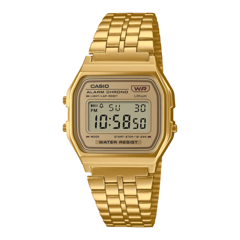 Reloj Digital Casio Dorado Hombre A158WETG-9AEF | 59,90 € | Joyería Flores