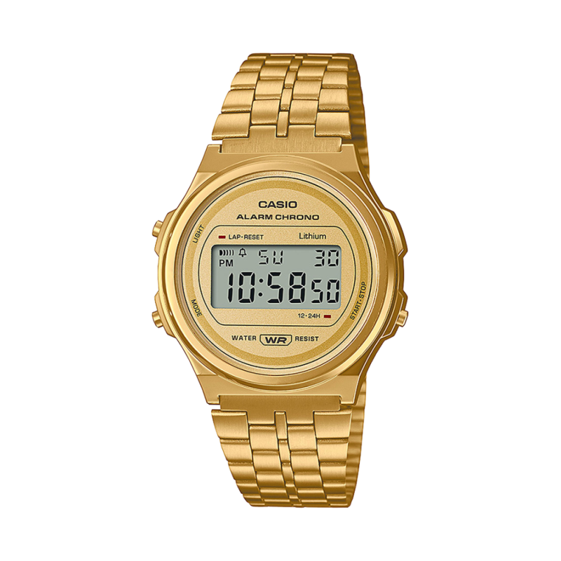 Reloj Casio Dorado Retro Vintage A171WEG-9AEF | 64,90 € | Joyería Flores